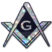 Masonic Reflective Decal image 1