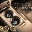 Masonic Silicone Car Coasters image 2