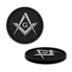 Masonic Silicone Car Coasters image 1