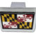 Maryland Flag Chrome Hitch Cover image 2