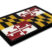 Maryland Flag Black Metal Car Emblem image 3