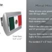 Mexico Brushed Chrome Hitch Cover image 3