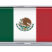Mexico Flag Auto Emblem image 1