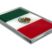 Mexico Flag Auto Emblem image 5