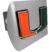 University of Miami Color Brushed Hitch Cover image 1