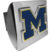 University of Michigan Navy Chrome Hitch Cover image 1