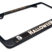 Michael Black Metal Standard Size License Plate Frame image 4