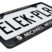 Michael Black Metal Standard Size License Plate Frame image 3