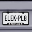 Michael Haddonfield Open License Plate Frame image 2