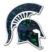 Michigan State Green 3D Reflective Decal image 1