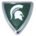 Michigan State Shield Chrome Emblem image 1