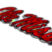 Ole Miss Red 3D Reflective Decal image 5