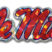 Ole Miss Red 3D Reflective Decal image 1