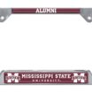 Mississippi State Alumni Chrome Open License Plate Frame image 1