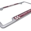 Mississippi State Bulldogs Chrome Open License Plate Frame image 3