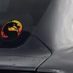 Mortal Kombat Logo Reflective Decal image 2
