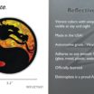 Mortal Kombat Logo Reflective Decal image 3