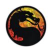 Mortal Kombat Logo Reflective Decal image 1