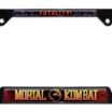 Mortal Kombat Fatality Black Open License Plate Frame image 4