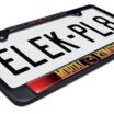 Mortal Kombat Fatality Black Standard License Plate Frame image 5