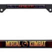 Mortal Kombat Fatality Black Standard License Plate Frame image 4