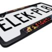 Mortal Kombat Fight Black Open License Plate Frame image 5