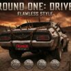 Mortal Kombat Fight Black Open License Plate Frame image 2
