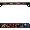 Mortal Kombat Fight Black Open License Plate Frame image 4