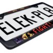 Mortal Kombat Fight Black Standard License Plate Frame image 5
