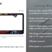 Mortal Kombat Fight Black Standard License Plate Frame image 3