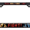 Mortal Kombat Fight Black Standard License Plate Frame image 4