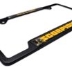 Mortal Kombat Scorpion Black Open License Plate Frame image 6
