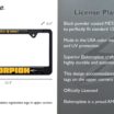 Mortal Kombat Scorpion Black Standard License Plate Frame image 3
