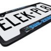 Mortal Kombat Sub-Zero Black Open License Plate Frame image 5