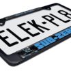 Mortal Kombat Sub-Zero Black Standard License Plate Frame image 5