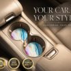 Marble Multicolor Car Coasters image 2