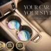 Marble Multicolor Car Coasters image 2