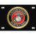 Marines Black License Plate image 2