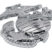 Marines Premium Anchor Chrome Emblem with Silver Accent image 3