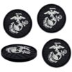 Marines Silicone Car Coasters 4-Pack image 1