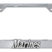 Marines Chrome Open License Plate Frame image 1