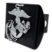 Marines Premium Emblem with Black Accent Black Metal Hitch Cover image 2