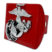 Marines Premium Emblem with Black Accent on Red Metal Hitch Cover image 2