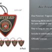 Marines Retired Shield Air Freshener 6-Pack image 5