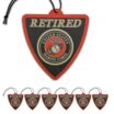 Marines Retired Shield Air Freshener 6-Pack image 7