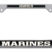 Full-Color Marines Semper Fi License Plate Frame image 1