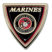 Marines Shield Chrome Emblem image 1