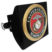 Marines Seal Emblem on Black Plastic Hitch Cover image 1