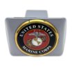 U.S. Marines Seal Matte Chrome Hitch Cover image 5