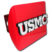 Marines USMC Emblem on Red Hitch Cover image 1